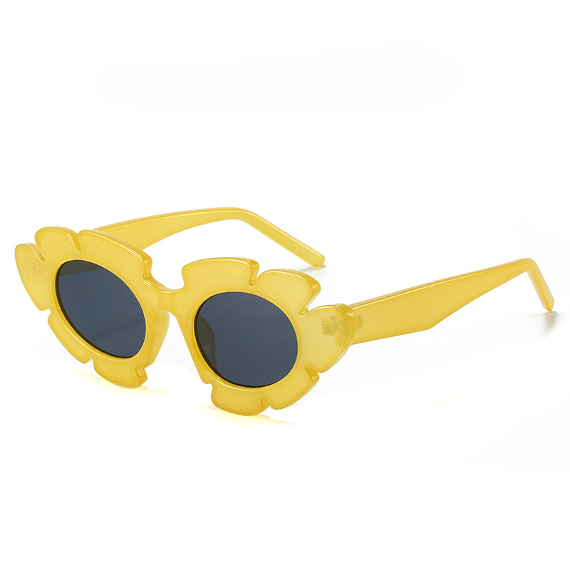 Gafas de sol de PC de crisantemo de gelatina al por mayor